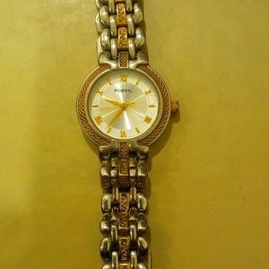 Fossil Watch 2 tone